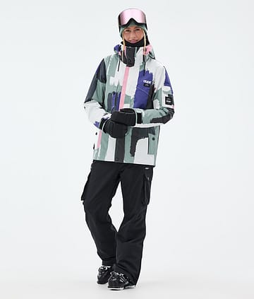 Adept W Ski Outfit Damen Careless/Black