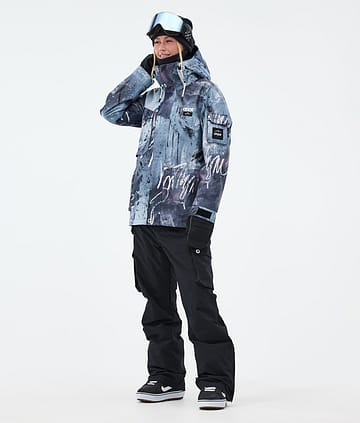 Adept W Outfit Snowboard Femme Punk Blue/Black