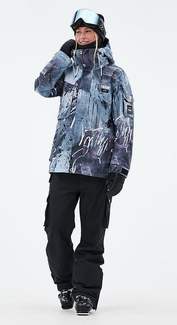 Adept W Ski Outfit Women Punk Blue/Black