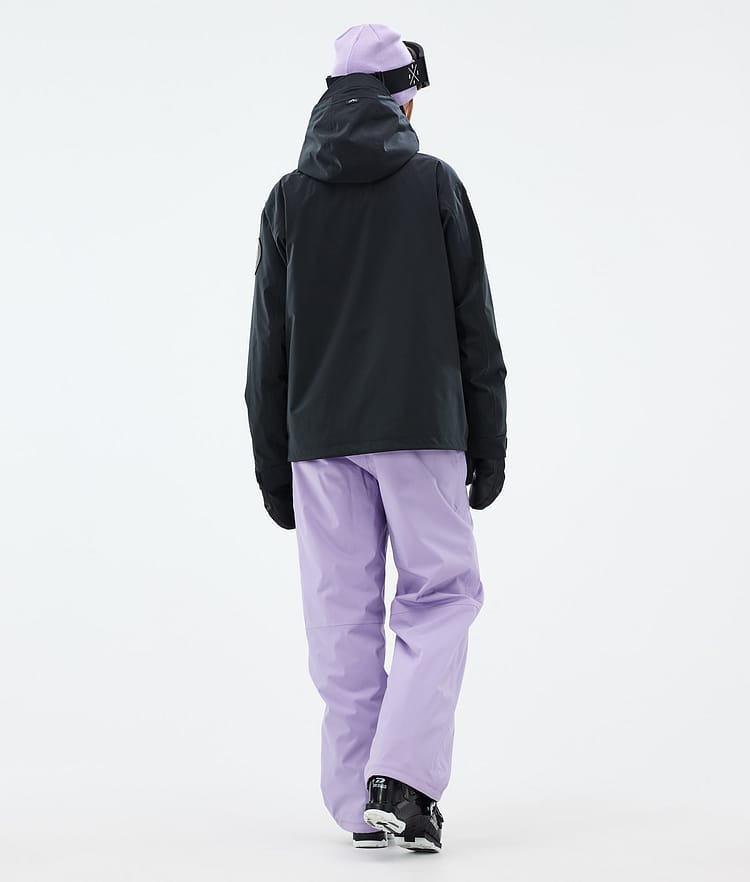 Blizzard W Full Zip Ski Outfit Damen Black/Faded Violet, Image 2 of 2