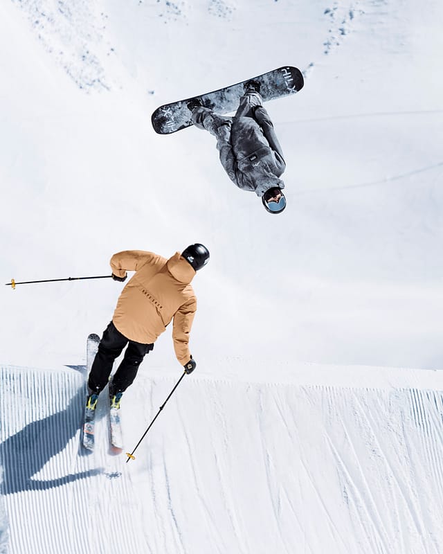 spins, flips and corks