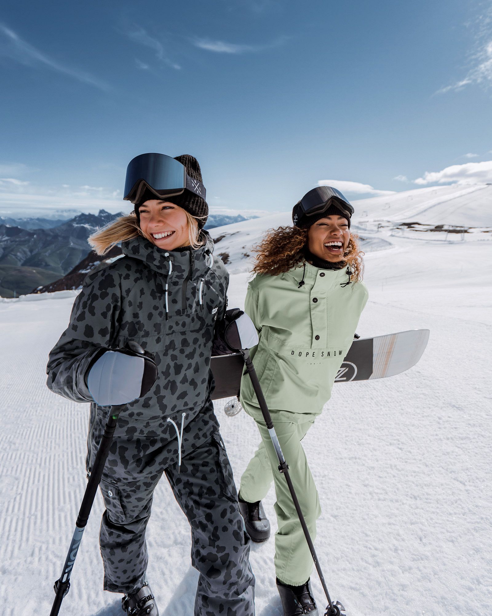 Miniblings stivali orecchini sci Stivali invernali Sport Sci Snowboard - fatto a mano gioielli I orecchini orecchini