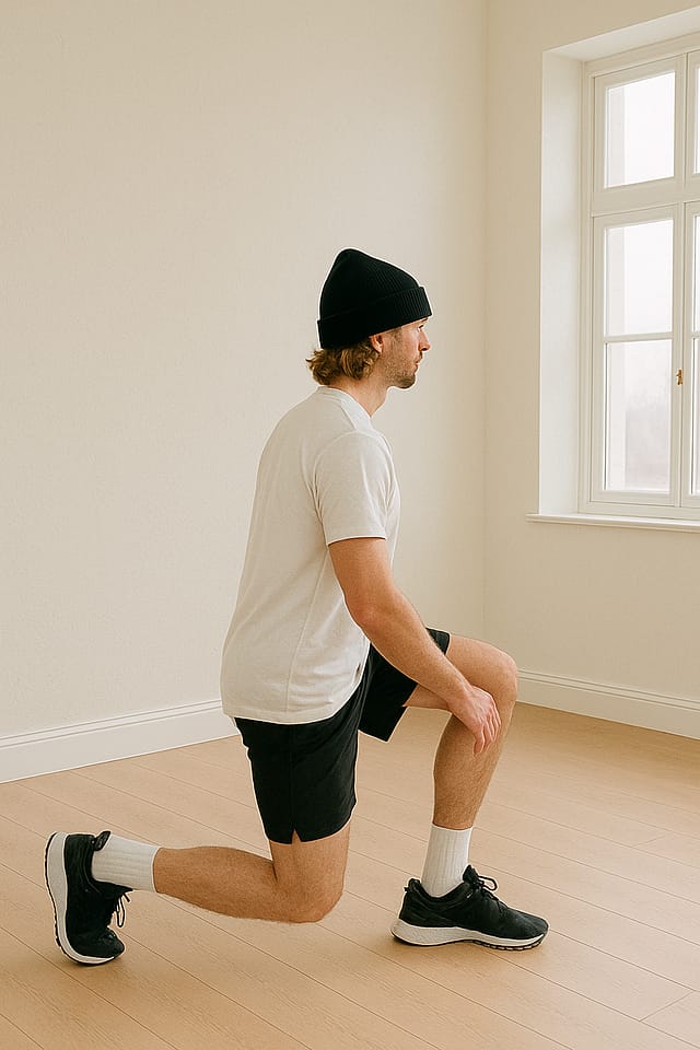 Walking lunges Walking lunges