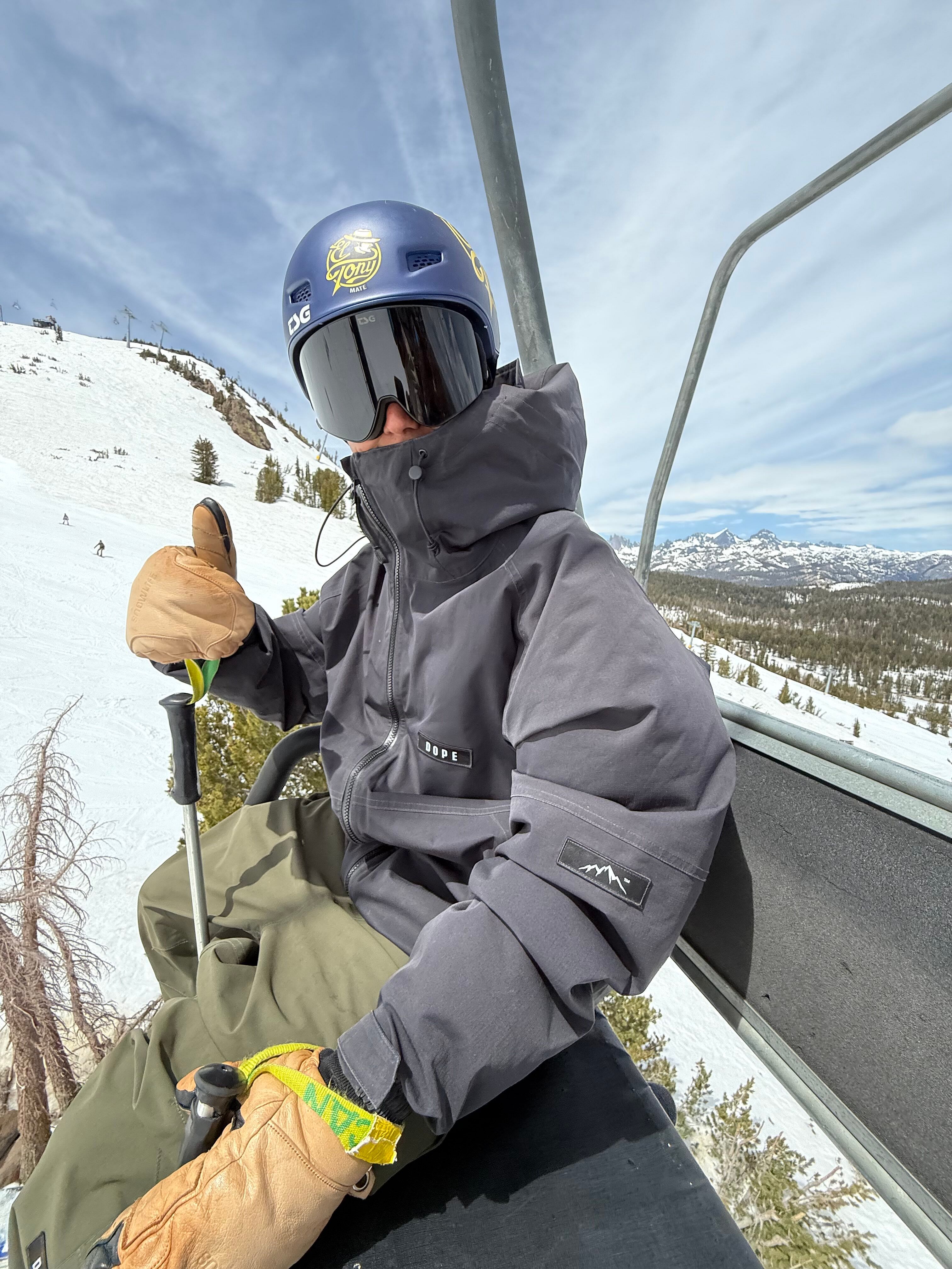 Rouler avec l'athlète de Dope Snow Juan Bolinger