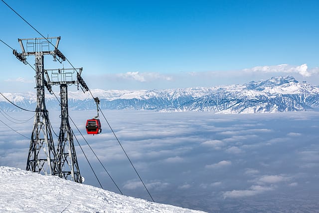 Gulmarg Ski Resort, Inde